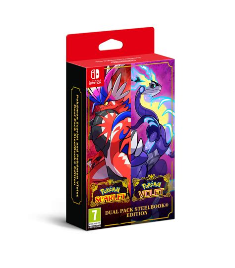 pokemon scarlet and violet steel box|steelbook pokemon violet.